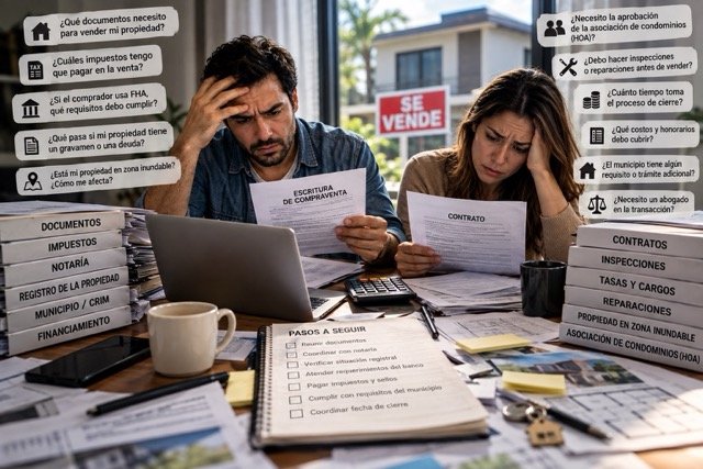 ¿Cómo vender una propiedad en Puerto Rico? 8 pasos que debes conocer..